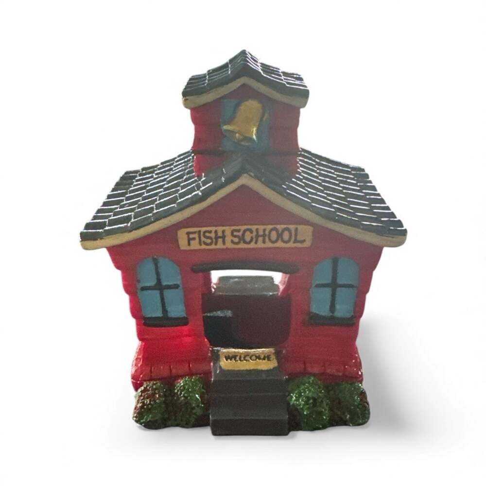 Aqua Culture Red Fish School Aquarium Ornament